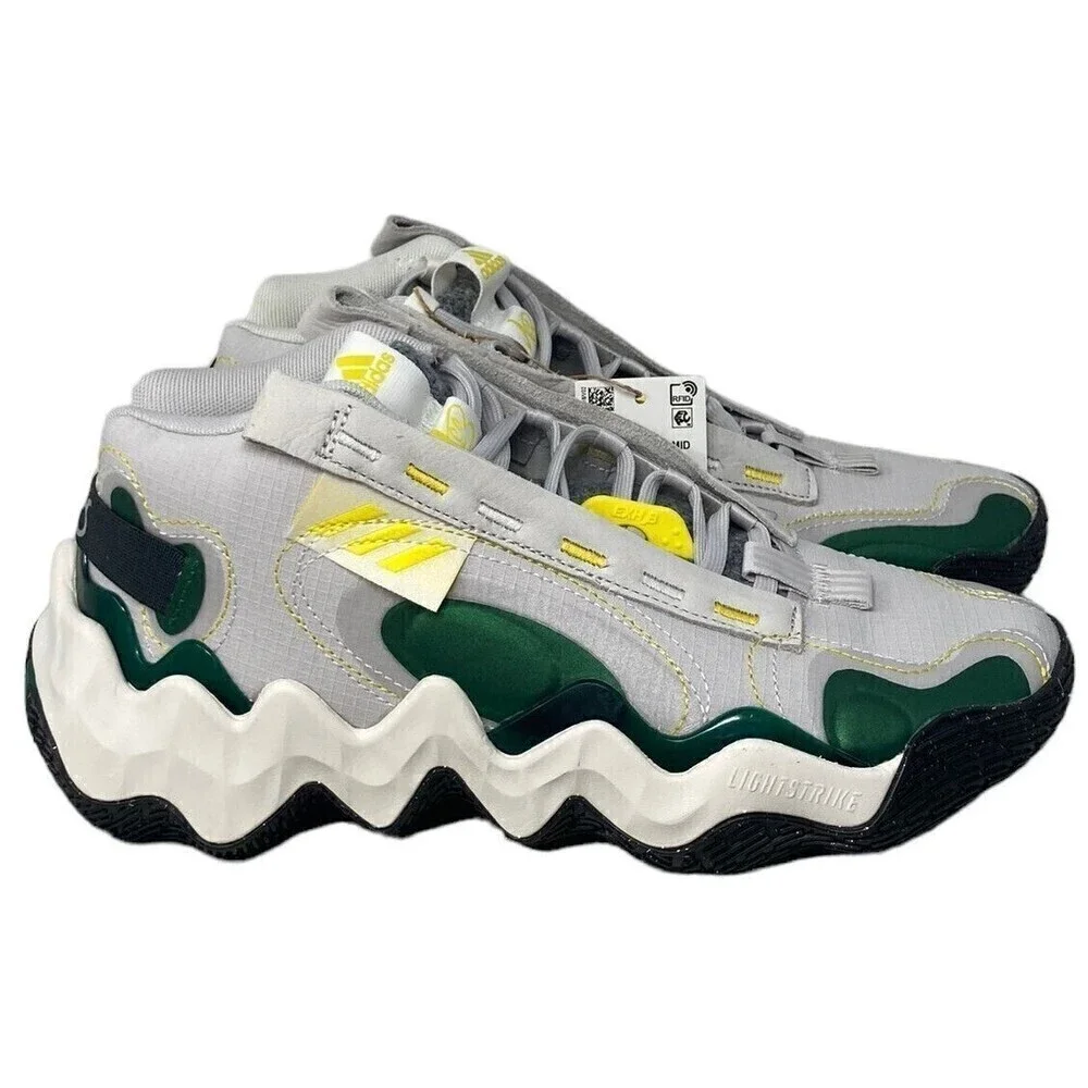 NEW Adidas Exhibit B Mid Candace Parker Women's Size 8 Basketball Green GZ2378